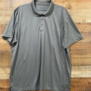 New Sport Tek Men’s Silky Touch Gray Polo Size 3XL 4XL & 5XL